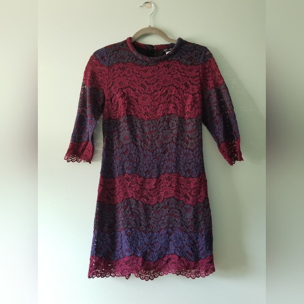 Quarter Sleeved Lace Dress